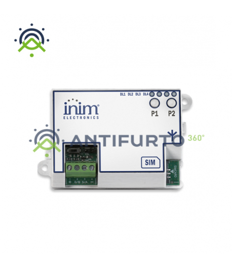 Modulo GSM/GPRS integrato su I-BUS-Inim Nexus/4GU