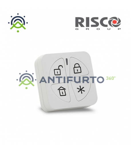 Telecomando bidirezionale 4 tasti Rolling Code-Risco RWX332KF800B