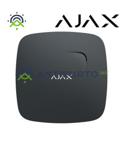 FireProtect black Rilevatore wireless di fumo con sensore di temperatura, sirena- Ajax 38104